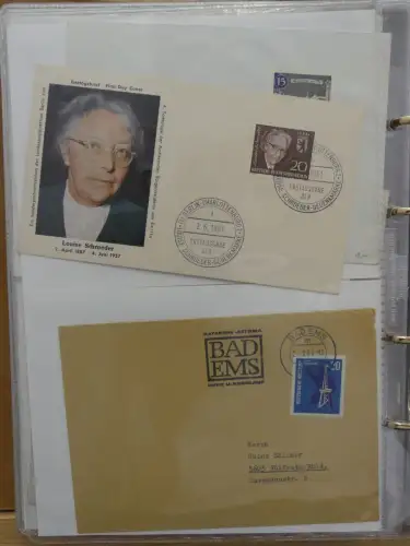 Berlin Postkarten und Briefe im Ringbinder #LZ955