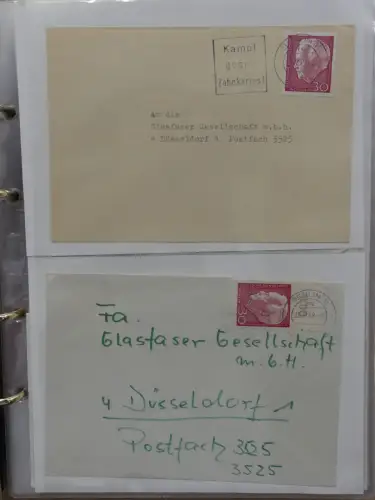 Berlin Postkarten und Briefe im Ringbinder #LZ955