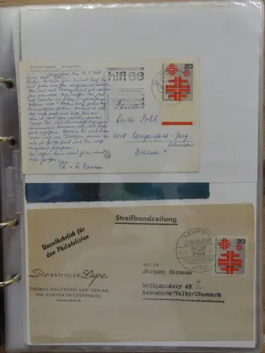 Berlin Postkarten und Briefe im Ringbinder #LZ955