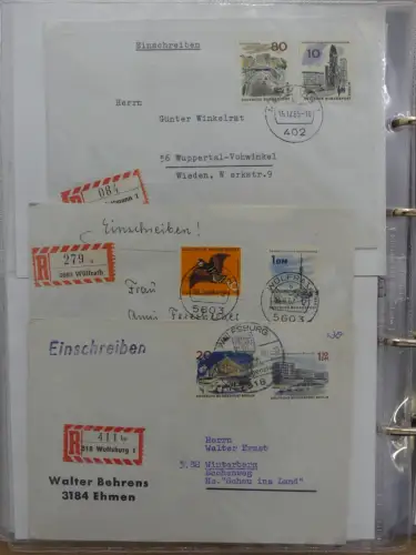 Berlin Postkarten und Briefe im Ringbinder #LZ955