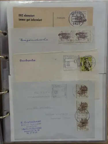 Berlin Postkarten und Briefe im Ringbinder #LZ955