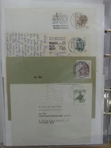 Berlin Postkarten und Briefe im Ringbinder #LZ955