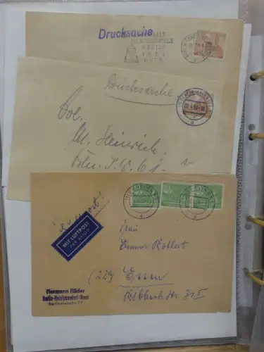 Berlin Postkarten und Briefe im Ringbinder #LZ955