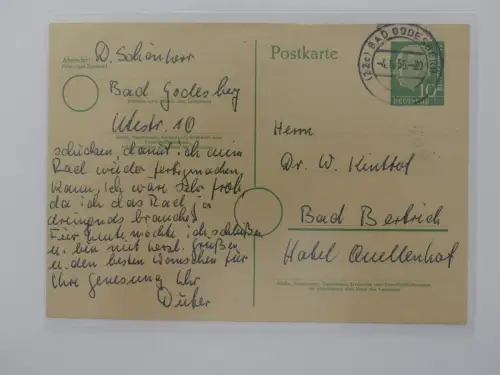 Deutschland Briefe, Karten mit Bonn Stempel auf selbstgestalteten Seiten #LZ946