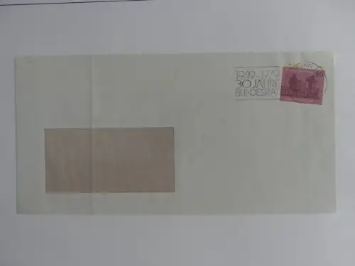 Deutschland Briefe, Karten mit Bonn Stempel auf selbstgestalteten Seiten #LZ946