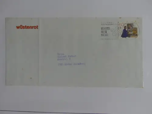 Deutschland Briefe, Karten mit Bonn Stempel auf selbstgestalteten Seiten #LZ946