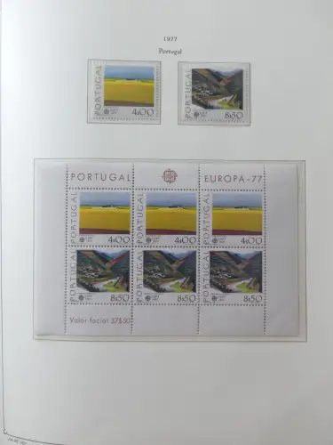 Europa Union postfrisch besammelt in 2 KA-BE Alben #LZ965