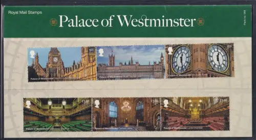 Großbritannien 4627-4632 postfrisch Presentation Sheet #OT589