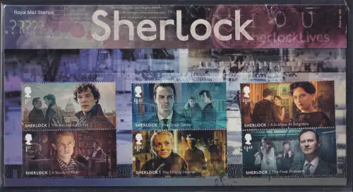 Großbritannien 4637-4642 postfrisch Presentation Sheet #OT590