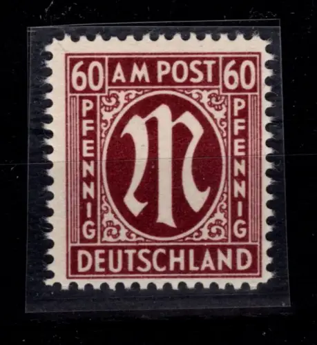 Bi-Zone 33 D az postfrisch geprüft Schlegel BPP #OT899