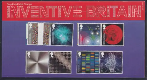 Großbritannien 3697-3704 postfrisch Presentation Sheet #OT956