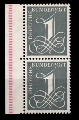 BRD 285X postfrisch senkrechtes Paar vom Seitenrand #OT794