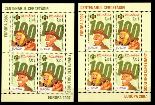 Rumänien Block 396 I+II postfrisch #OU104