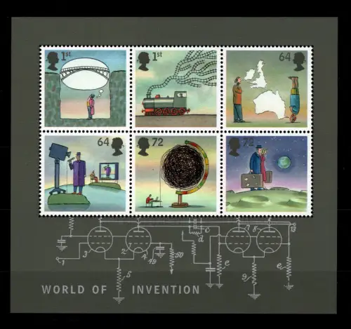 Großbritannien Block 35 postfrisch #OU184