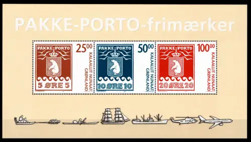 Grönland Block 38 postfrisch #OU835