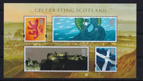 Großbritannien Regional Issues - Schottland Block 2 postfrisch #OU864