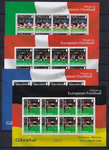 Gibraltar 1183-1186 postfrisch als Kleinbogen #OU851