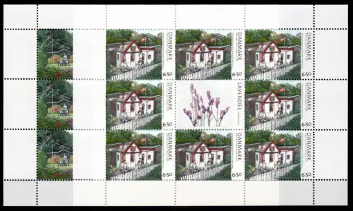 Dänemark 1503, 1504 postfrisch als Kleinbogen #OU836