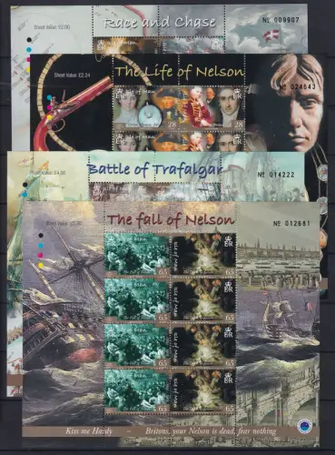 Isle of Man 1183-1190 postfrisch als Kleinbogen #OU848