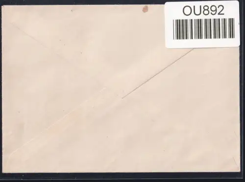 Deutsches Reich 698 auf Brief mit Sonderstempel #OU892