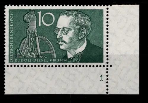 BRD Bund 284 FN postfrisch Formnummer 1 #OU472