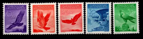 Liechtenstein 143-147 mit Falz #OU586