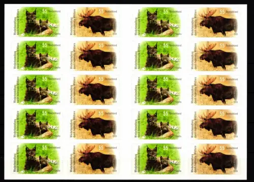 BRD FB 21 postfrisch Folienblatt #HN808