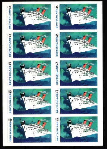 BRD FB 9 postfrisch Folienblatt #HN784