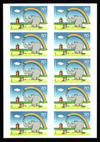 BRD FB 65 postfrisch Folienblatt #HN756