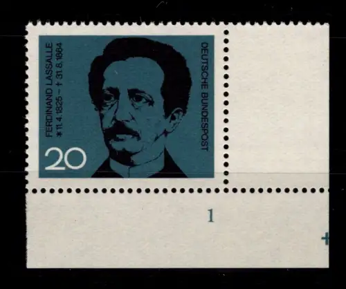 BRD Bund 443 FN postfrisch Formnummer 1 #DAD77