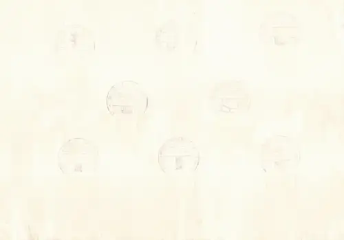 Berlin 140 gestempelt mit allen Berliner Sonderstempeln 1957/58/59 #OU770