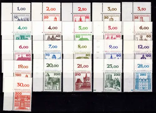 Berlin 532 ff postfrisch alle 4 Ecken #OU767