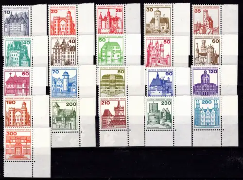 Berlin 532 ff postfrisch alle 4 Ecken #OU767