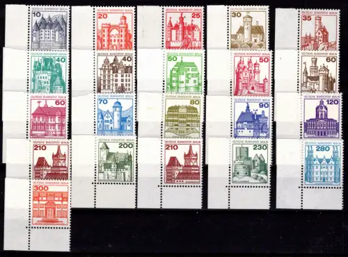 Berlin 532 ff postfrisch alle 4 Ecken #OU767