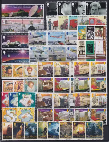 Großbritannien Isle of Man Jahrgang 2003 postfrisch #OU231