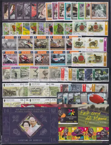 Großbritannien Isle of Man Jahrgang 2011 postfrisch #OU239