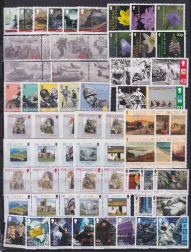 Großbritannien Isle of Man Jahrgang 2004 postfrisch ohne 1132 #OU232