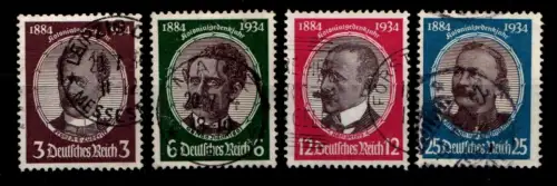 Deutsches Reich 540 -543 gestempelt #GR126