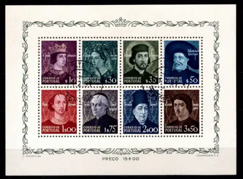 Portugal Block 14 gestempelt #NI695