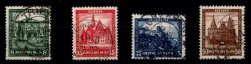 Deutsches Reich 459-462 gestempelt #DAG45