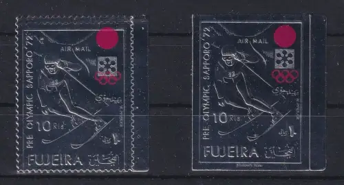 Fujeira 728 A+B postfrisch Sapporo Olympia 1972 #DAG74