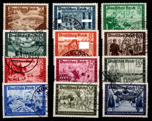 Deutsches Reich 702-713 gestempelt #DAG05