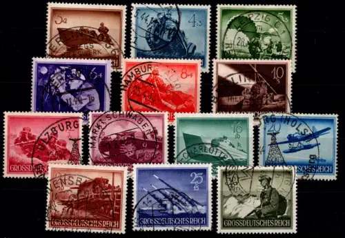 Deutsches Reich 873-885 gestempelt #DAG13