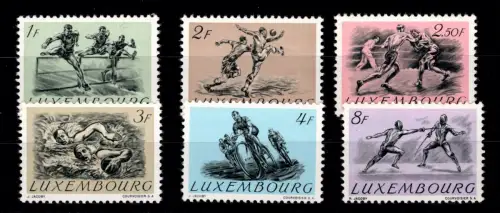 Luxemburg 495-500 postfrisch #DAH97