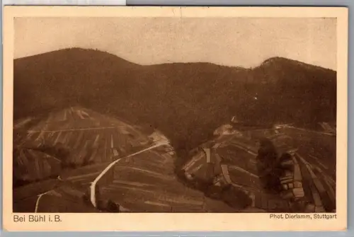 Delag Zeppelin Ansichtskarte Bühl i. B. auf Postkarte Zeppelin LZ 127 #NX824