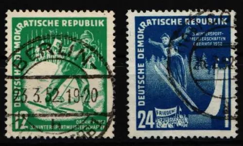 DDR 298-299 gestempelt #NT766