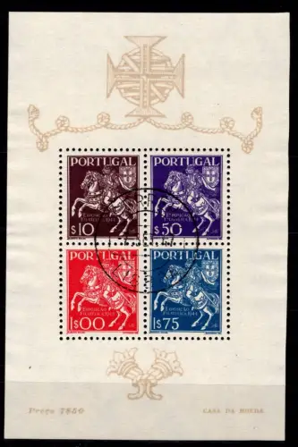 Portugal Block 5 gestempelt #NI697
