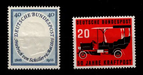 BRD Bund 210, 211 postfrisch #DAI56