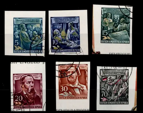 DDR 485 B-490 B gestempelt aus Block 13 #DAI47