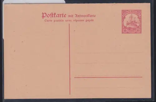 Deutsche Kolonien Neu Guinea P 16 als Ganzsache ungebraucht #DAQ05